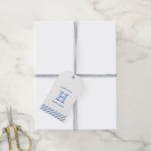 Étiquettes cadeaux de Preppy Moderne (Avec de la ficelle)