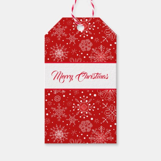Étiquettes cadeaux de vacances (Devant)