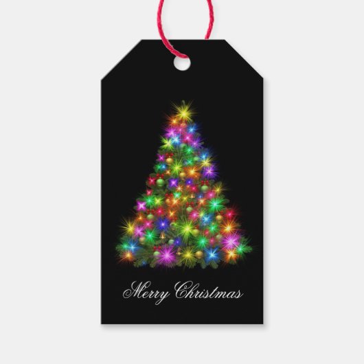 Étiquettes cadeaux de vacances (Devant)