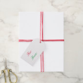 Étiquettes cadeaux de vacances (Avec de la ficelle)
