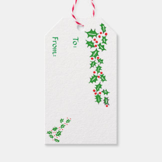 Étiquettes cadeaux Deck the Halls