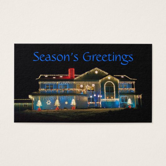 Étiquettes Cadeaux Décorations de Noël (Devant)