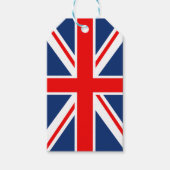 Étiquettes Cadeaux Drapeau Britannique (Devant)