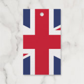 Étiquettes Cadeaux Drapeau du Royaume-Uni (Verso)