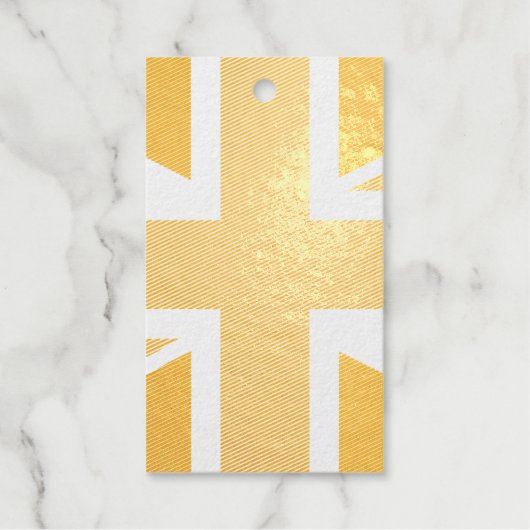 Étiquettes Cadeaux Drapeau du Royaume-Uni (Recto)