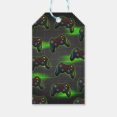 Étiquettes Cadeaux du Merci de jeu vidéo (Dos)