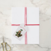 ÉTIQUETTES CADEAUX ÉCUREUIL DE NOËL (Avec de la ficelle)