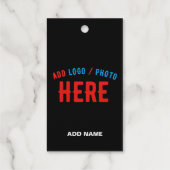 ÉTIQUETTES CADEAUX ÉLÉGANT MODERNE PERSONNALISÉ BROWN VÉRIFIÉ MARQUE (Verso)