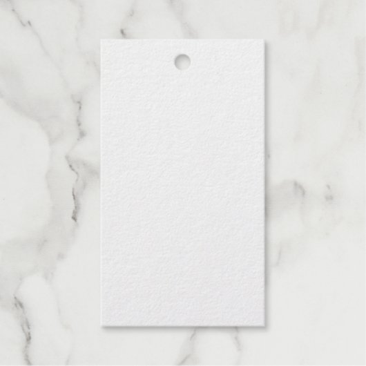 Étiquettes Cadeaux Étiquette-cadeau en feuille métallique (Recto)