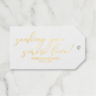 Étiquettes Cadeaux Faveurs de mariage chic pour vous envoyer plus d'a