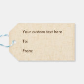 Étiquettes cadeaux Fines Herbs (Dos Horizontal)