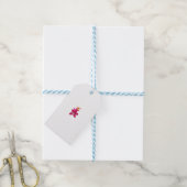 Étiquettes Cadeaux. Floral. Monogramme. Fêtes | Pe (Avec de laficelle)