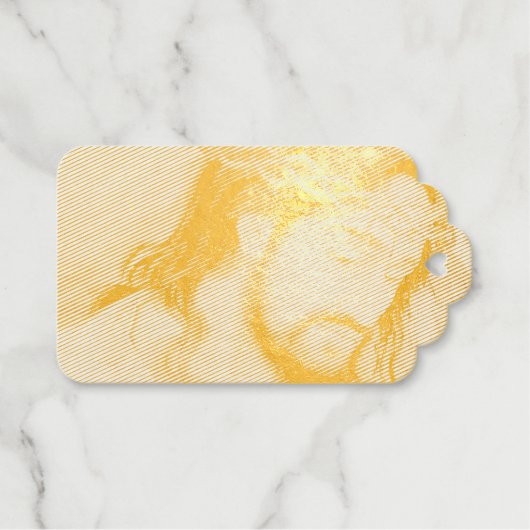 Étiquettes Cadeaux Foi chrétienne Jésus Christ (Recto (horizontal))