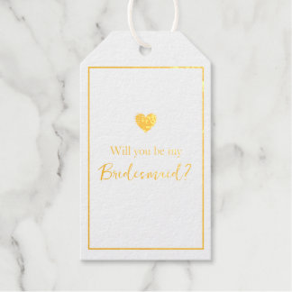 Étiquettes Cadeaux Foil Gift Tag