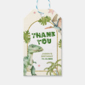 Étiquettes Cadeaux Garçon Dinosaure (Devant)