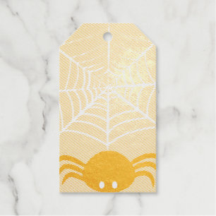 Étiquettes Cadeaux Halloween Spider Web