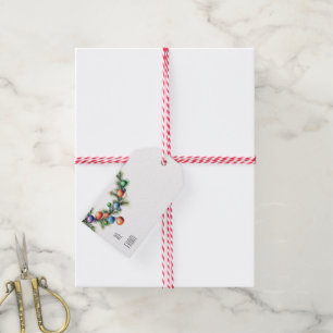 Étiquettes cadeaux Holiday Garland
