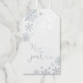 Étiquettes Cadeaux Hyvää joulua, Joyeux Noël En Finnois, Élégant (Recto)