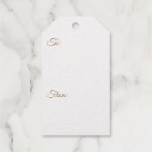 Étiquettes Cadeaux Je vous souhaite joie (Verso)