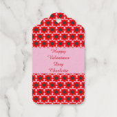 Étiquettes Cadeaux Jour des Véntines (Verso)