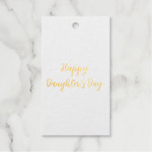 Étiquettes Cadeaux Joyeux jour de filles si.ple minimum ajouter le no (Recto)