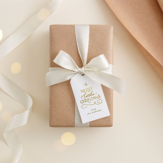 Étiquettes Cadeaux Joyeux petit Noël