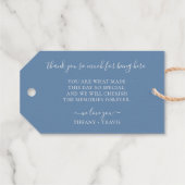 Étiquettes Cadeaux L'aventure commence Carte du monde Destination Fav (Verso (horizontal))