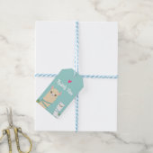 Étiquettes cadeaux Llama Merci (Avec de laficelle)