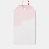 Étiquettes Cadeaux Mariée Moderne Bapteme  (Dos)