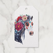 Étiquettes Cadeaux Merci Boho Cheval (Verso)