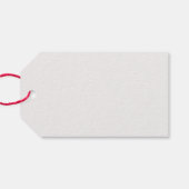 Étiquettes Cadeaux Merci Noir Blanc (Dos (Horizontal))