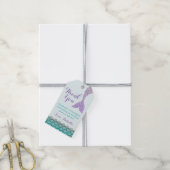 Étiquettes Cadeaux Mermaid - Sous les étiquettes F (Avec de la ficelle)