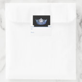 Étiquettes cadeaux Miss America Blue Crown Peel &  (Sac)