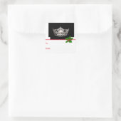 Étiquettes cadeaux Miss America Silver Crown Peel  (Sac)