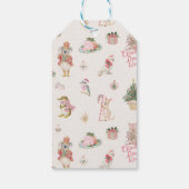 Étiquettes Cadeaux Noël Koala Australien (Dos)