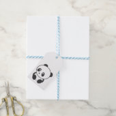 Étiquettes cadeaux Panda (Avec de laficelle)