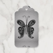 Étiquettes Cadeaux Papillon (Verso)