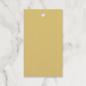 Étiquettes Cadeaux Personnalisé (Verso)