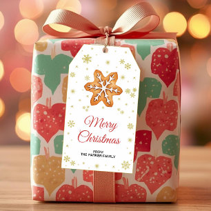 Étiquettes Cadeaux pour Biscuits Cadeau de Fête