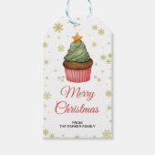 Étiquettes Cadeaux pour Cupcakes | Étiquette de Fa (Devant)