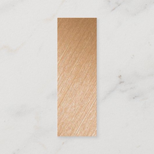 Étiquettes cadeaux pour script Gold moderne (Dos)