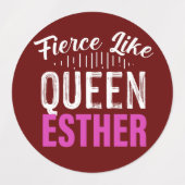 Étiquettes cadeaux Purim (Design 2)