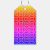 Étiquettes cadeaux Rainbow Pastel (Devant)