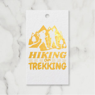 Étiquettes Cadeaux Randonnée ou trekking