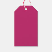 Étiquettes Cadeaux Rose Brûlé (Devant)