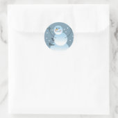 Étiquettes cadeaux Snowman (Sac)