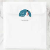 Étiquettes cadeaux Snowman (Sac)