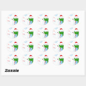 Étiquettes cadeaux Snowman (Feuille)