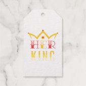 Étiquettes Cadeaux Son Roi (Verso)