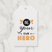 Étiquettes Cadeaux Soyez votre propre héros (Verso)